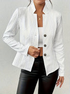 Women's Blazer Jacket White