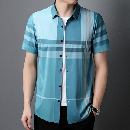 Men's All-match Slim T-Shirt Green