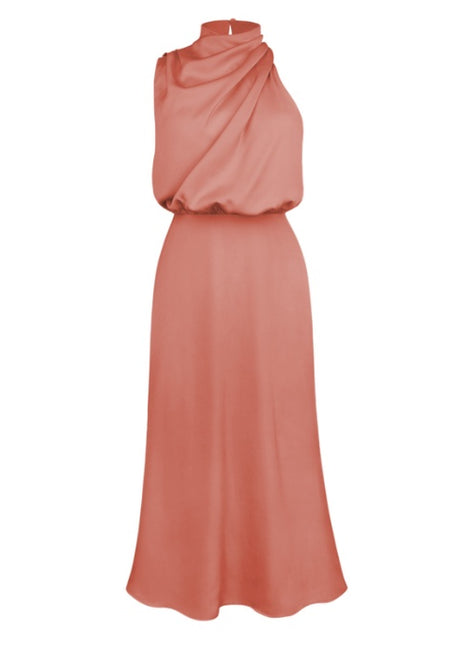 SS Elegant Evening Dress Pink