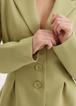 SS Fruit Green Suit Jacket & Pants Set