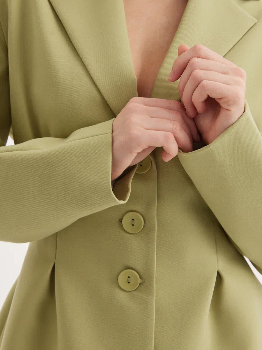SS Fruit Green Suit Jacket & Pants Set