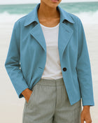 SS Women’s Trench coat Light blue