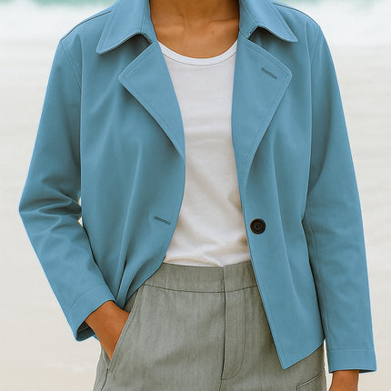 Women's Trench coat Light blue