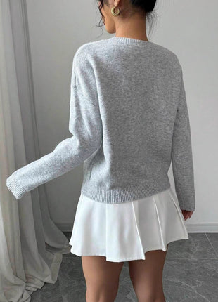 SS Flower Sweater