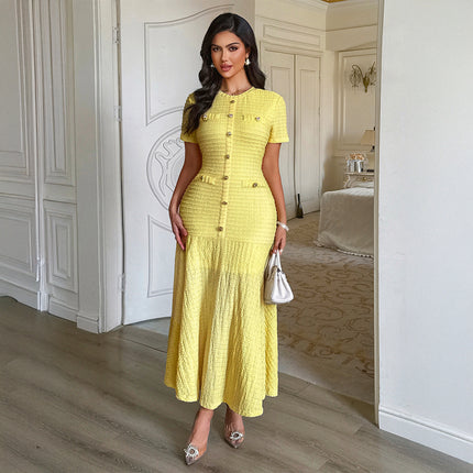 SS Women’s Dress Yellow