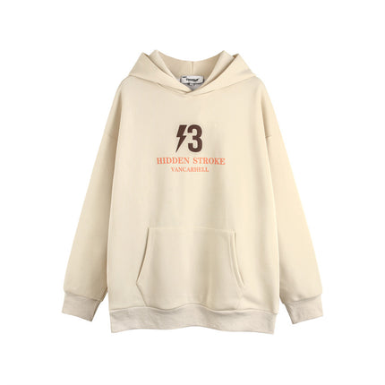 Men's Lightning Printed Hoodie