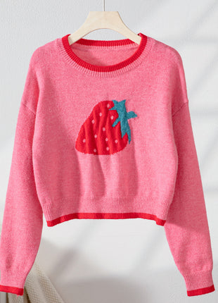 SS Strawberry Sweater