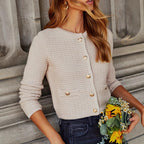 Cardigan Loose Transparent All-match Women's Sweater
