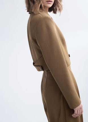 SS Short Blazer & Pants Set