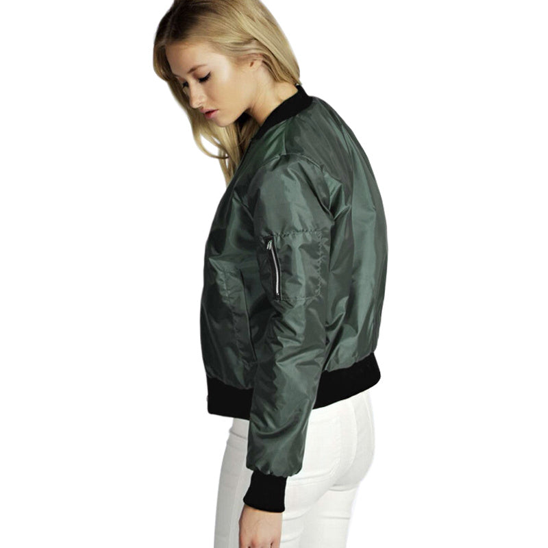 Women’s Short style zipper jacket