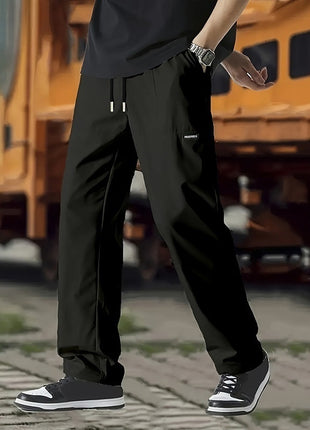 Men's Sports Casual Pants Black