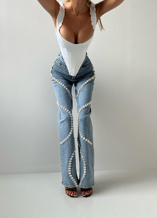 SS Rhine Stone Denim