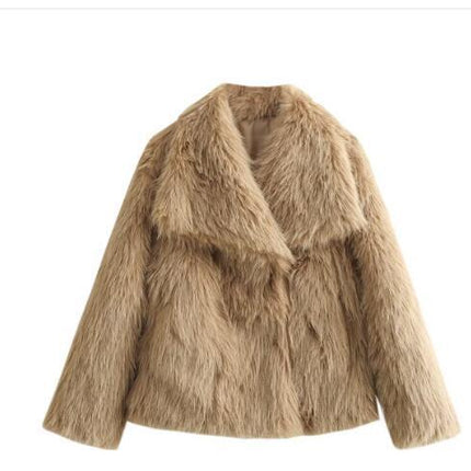 SS Winter Plush Jacket Camel