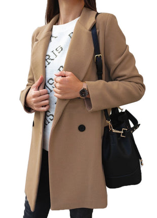 Women’s Woolen coat Khaki