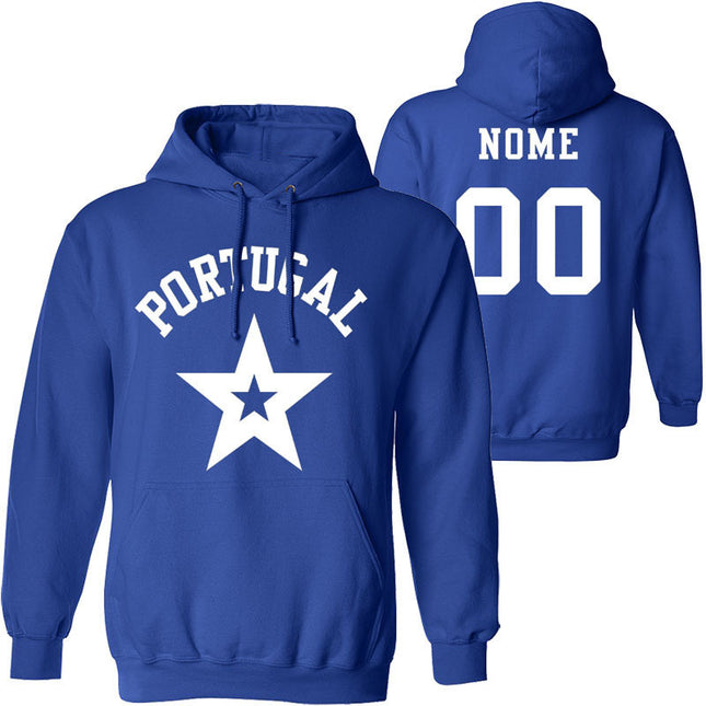 Men's Printed pullover sweater Blue