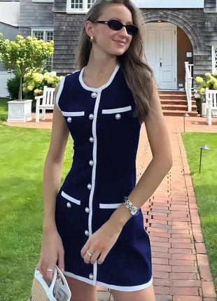 SS Classic Dress dark blue