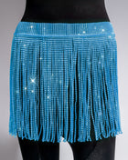 SS Rhinestone Skirt lake blue