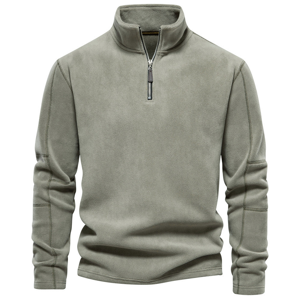 Men's Autumn And Winter Sweater Light green