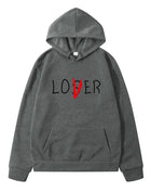 SS hoodie lovers Dark Gray A