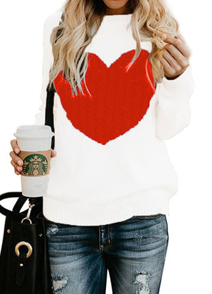 SS Love Sweater White