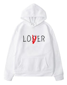 SS hoodie lovers White