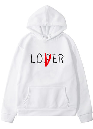 SS hoodie lovers White