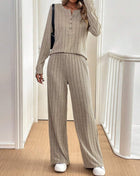 SS Knitted Suit Beige