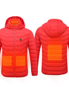 SS Thermal Men's Winter Jacket Red Zone4