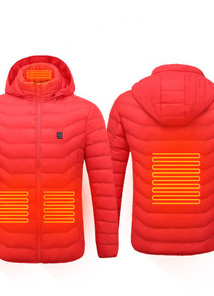 SS Thermal Men's Winter Jacket Red Zone4
