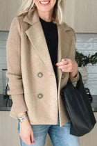 SS Women's Wool Coat Khaki