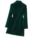 Elegant Long Sleeve Business Suit Dress