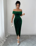 SS Elegant Dress Green