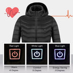 New Heated Thermal Men's Winter Jacket
