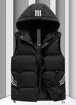 SS Men's Warm Vest Black