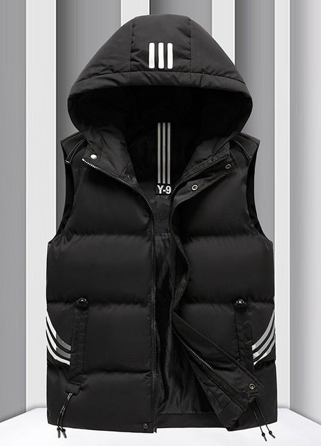 SS Men's Warm Vest Black