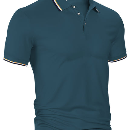 Men's Lapels Top Light green