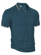 Men's Lapels Top Light green