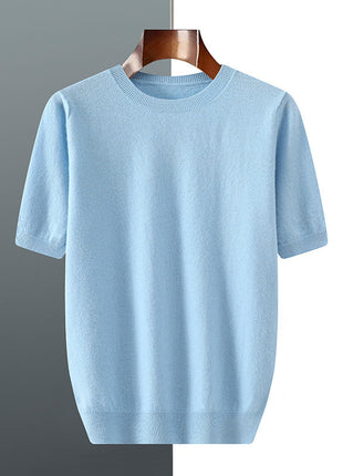 SS Men's Sweater lake blue