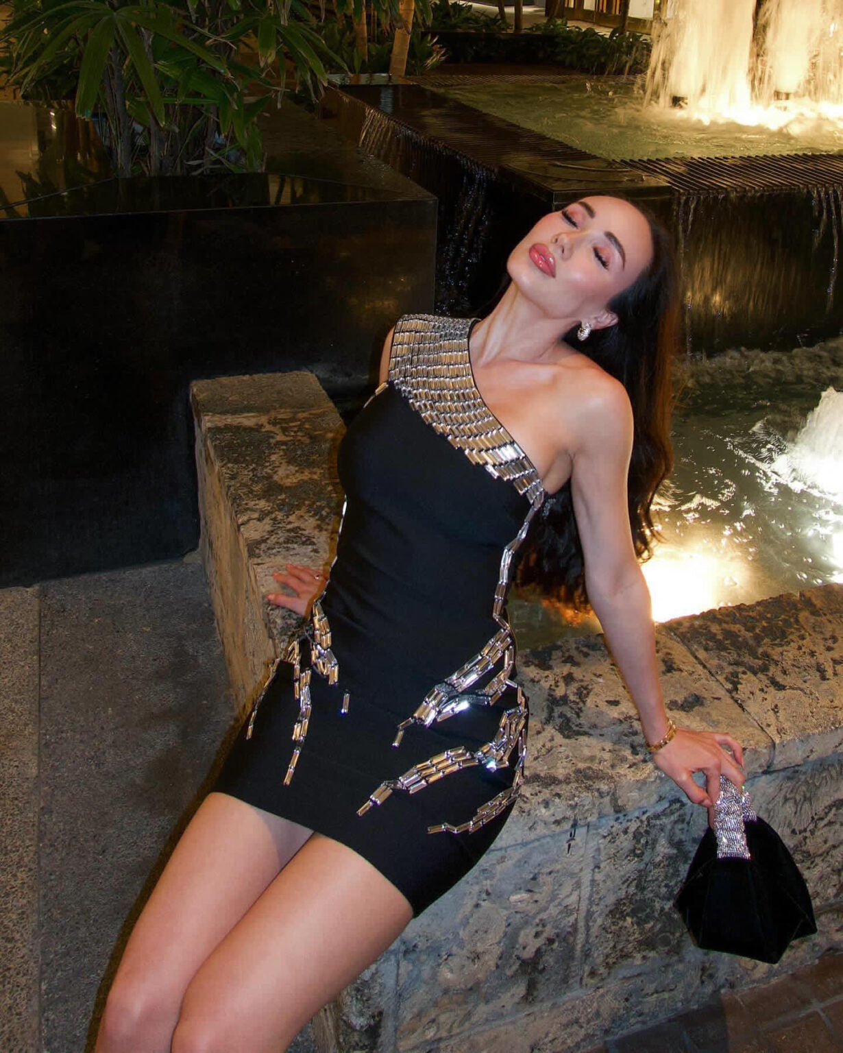 Women's Short Bandage One-piece Dress