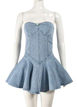 SS Denim Wash Dress