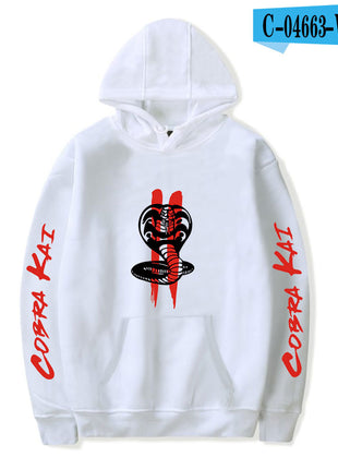 SS Men's Hoodie White B