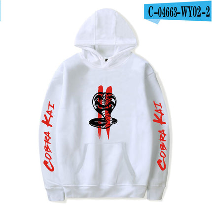 Men's Peripheral printed sweater White B