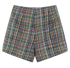 Coat Knitting Cardigan Shorts Suit
