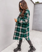 SS Long Coat Green