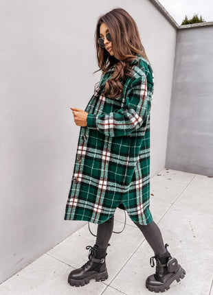 SS Long Coat Green