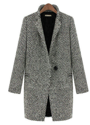 SS Ladies Long Winter Coat Grey