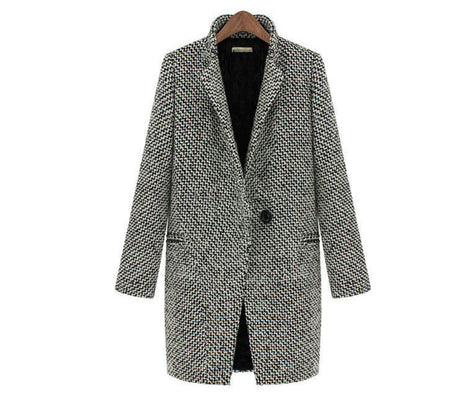 SS Ladies Long Winter Coat Grey