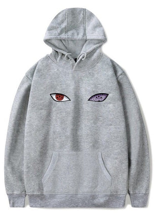 SS Staring Eyes Hoodie Gray