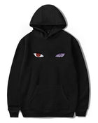 SS Staring Eyes Hoodie Black