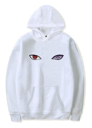 SS Staring Eyes Hoodie White
